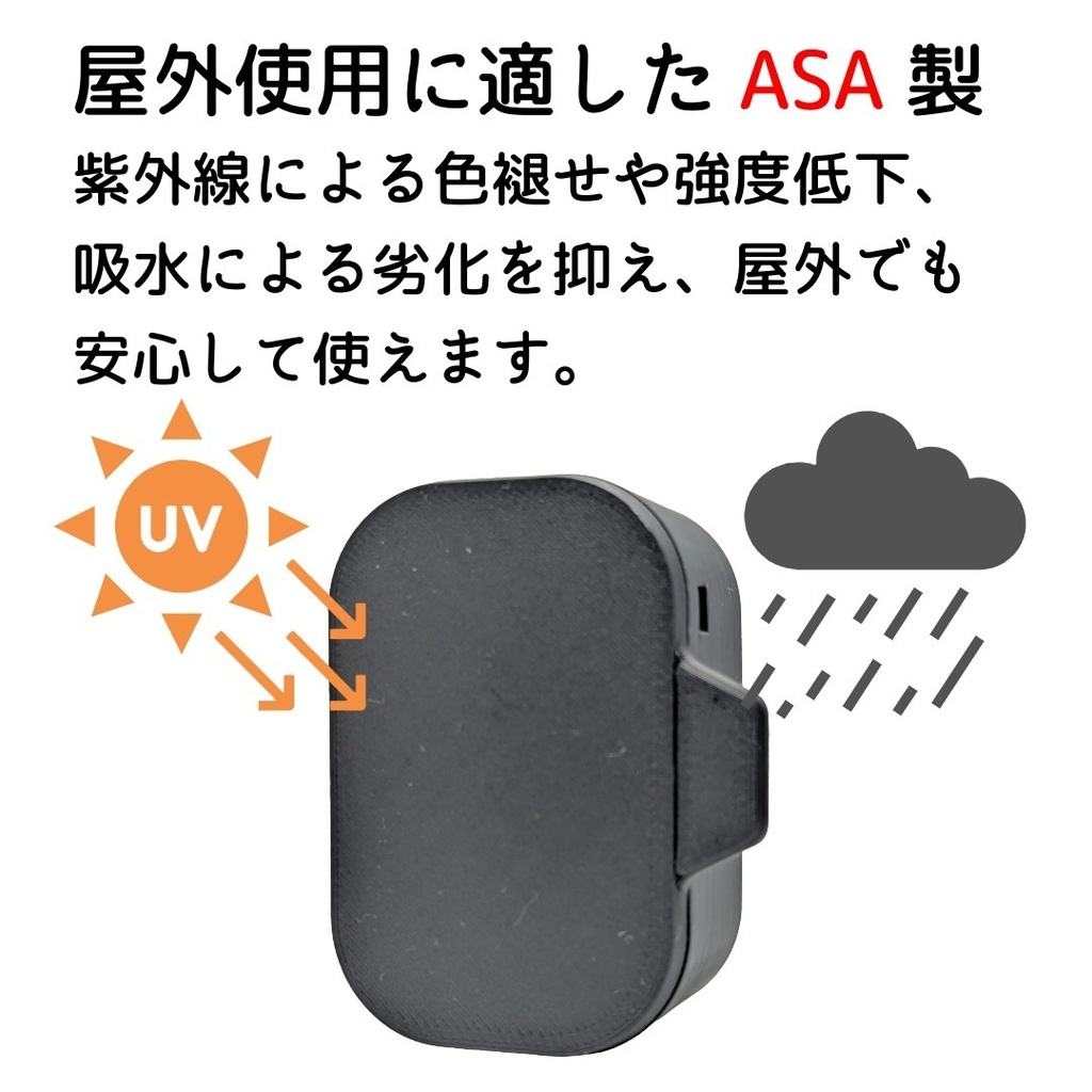 セサミタッチ/タッチPro開閉カバー 左右兼用 for SESAME Touch / TouchPro