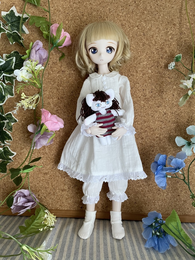 ☆超美品SDM MSD ドール ドレス　アクセサリー&花籠付属 人形