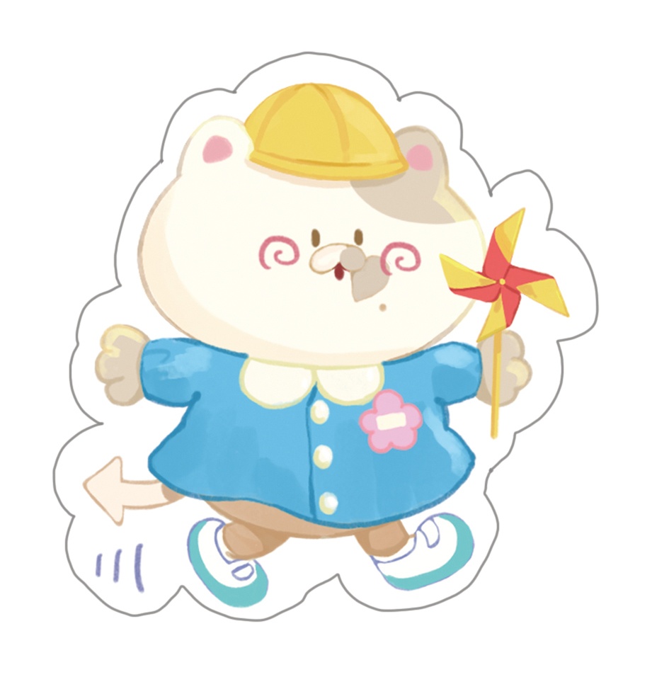 コジャッジくん園服アクキー
