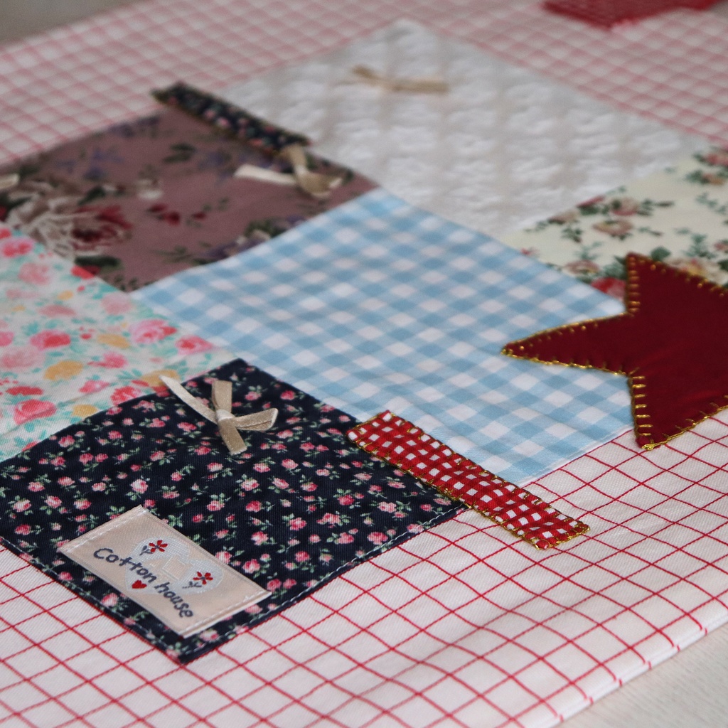 パッチワークトートバッグ