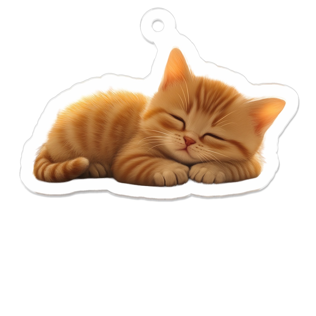 【アクリルキーホルダー】おやすみむぎ