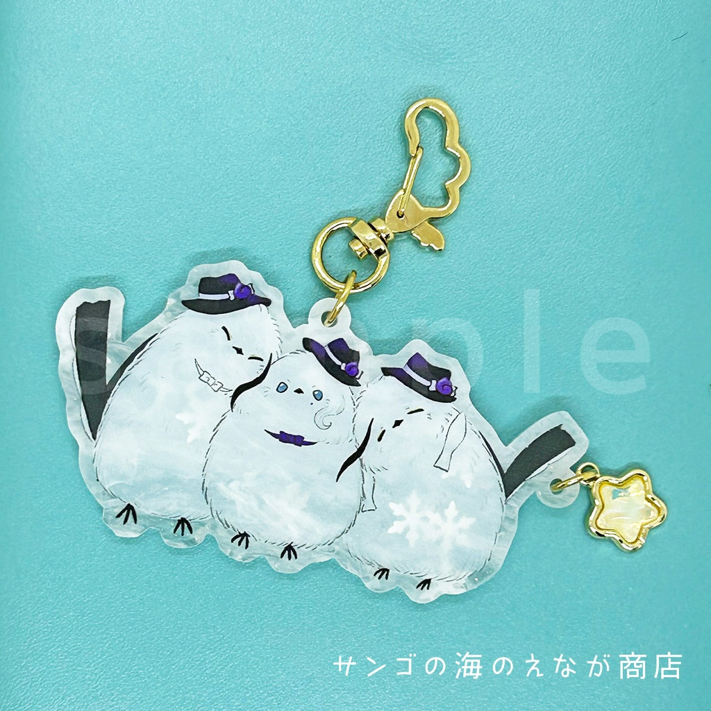 イドアズえながアクリルキーホルダー