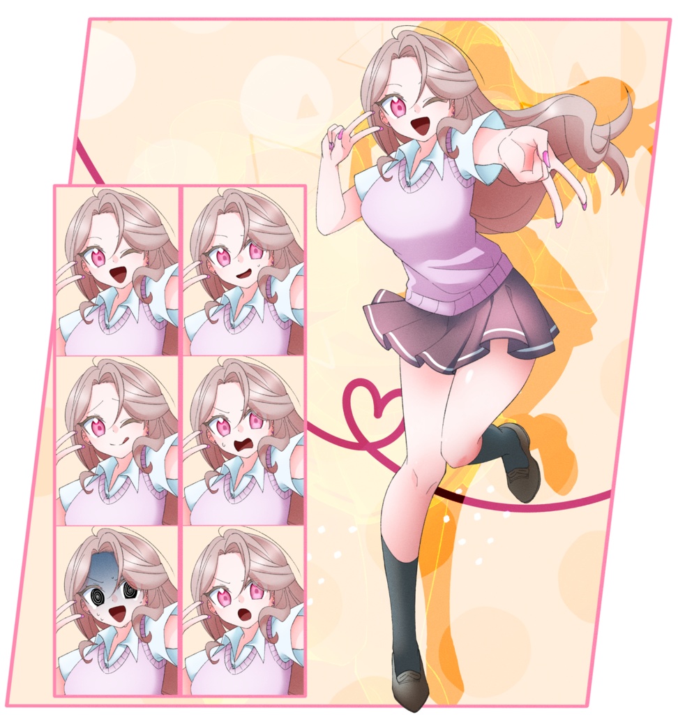 ギャル立ち絵
