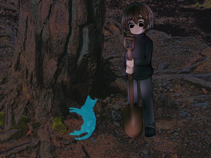 【土を掘って亡骸を埋める】桜の樹の下の思索