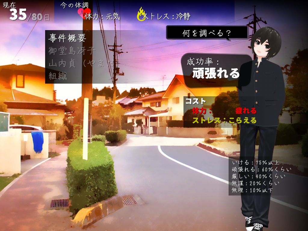 【現代異能エログロノベルADV】月を生む話