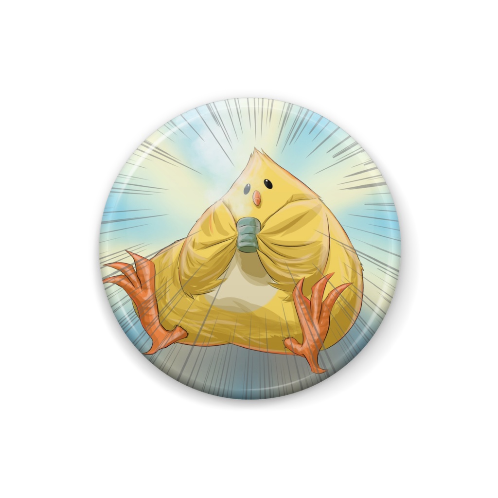 おちゃどりバッジ