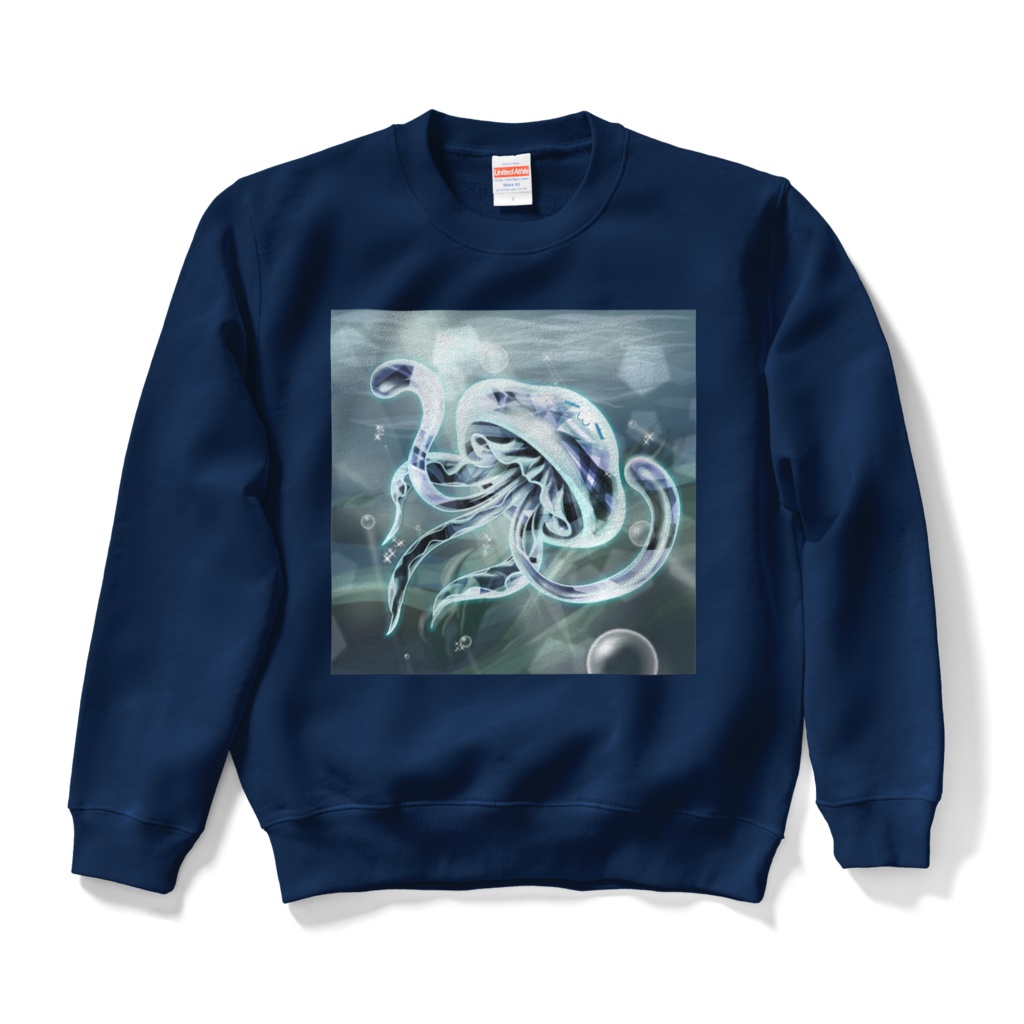 ジェミリーフィッシュスウェット(ネイビー