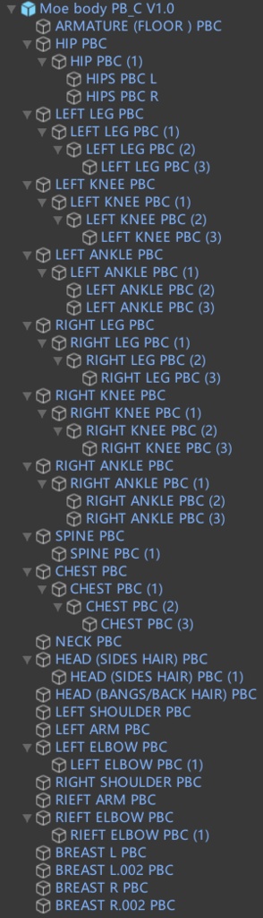 【萌 Moe對應】Moe_body PB_C