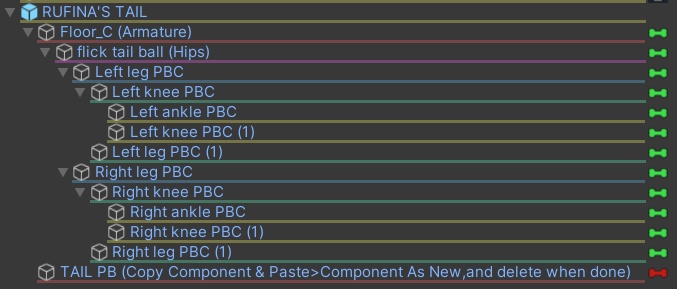 FREE【Rufina】 Tail PB&PB_C 預設尾巴骨頭調整+甩動+碰撞