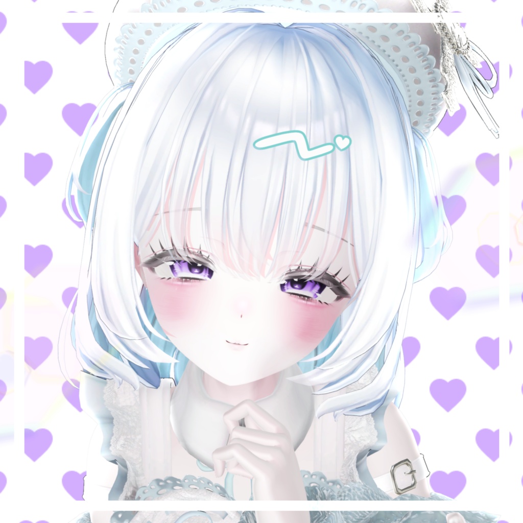 【10アバター対応】 Red Beryl Eye Texture