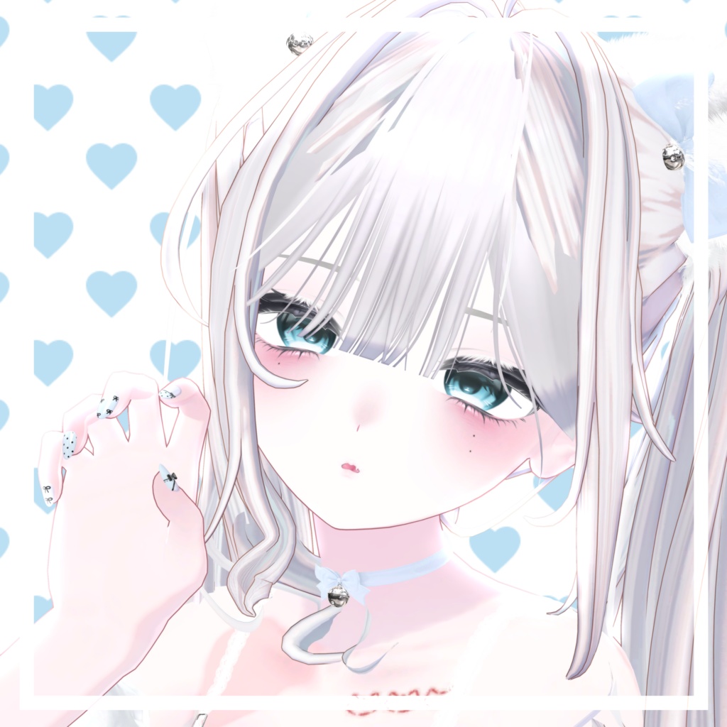 【10アバター対応】 Red Beryl Eye Texture