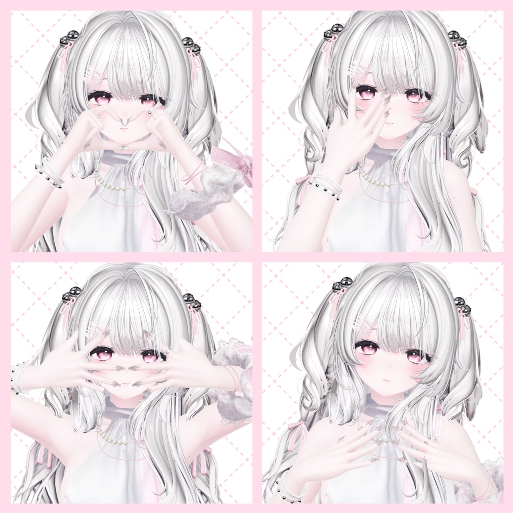 【無料版あり】4ngel cat pose set 2