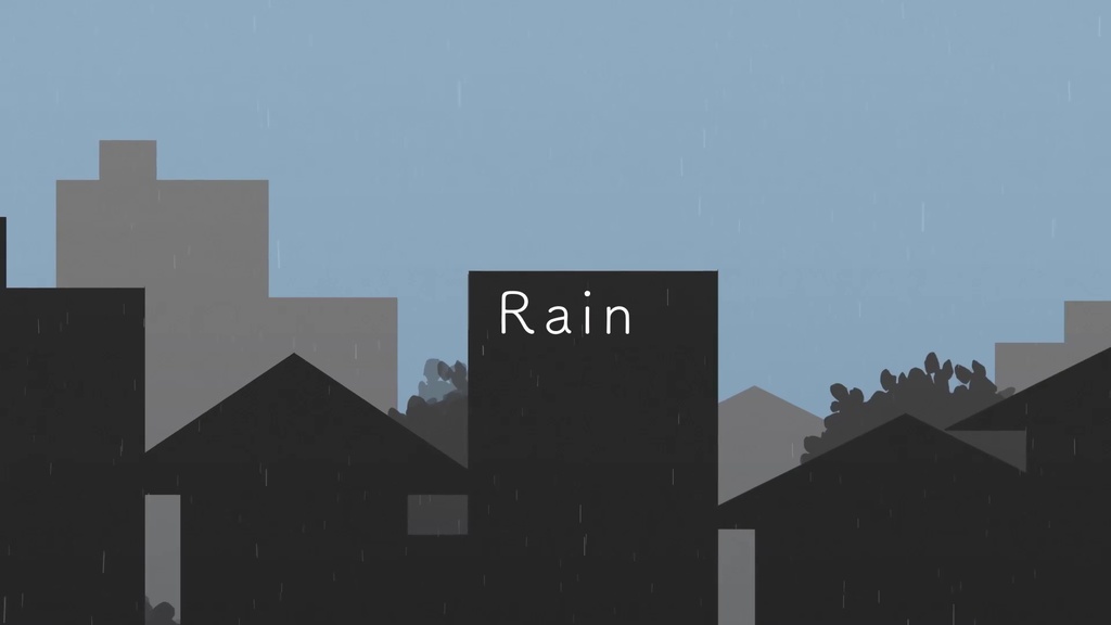 音楽素材『Rain』歌もの曲