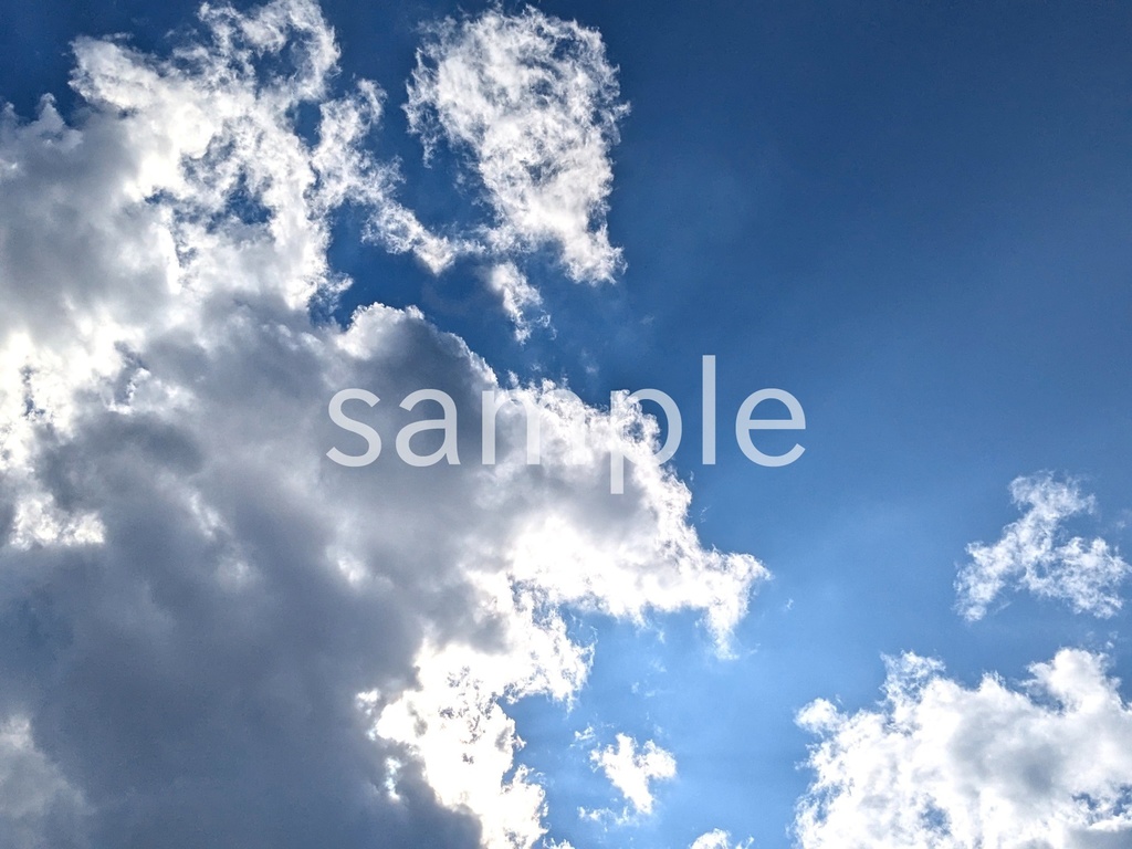 写真素材『夏空5』
