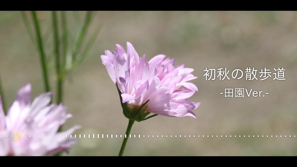 音楽素材『初秋の散歩道-田園Ver.-』BGM曲