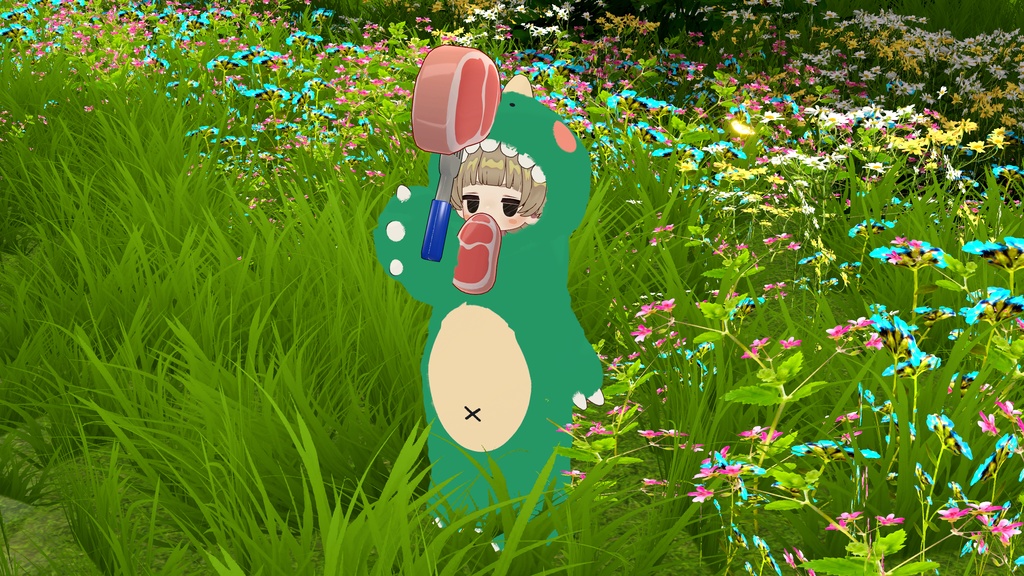 【! SALE ! 】もぐもぐモンスターGAOGAO!【複数アバター対応】