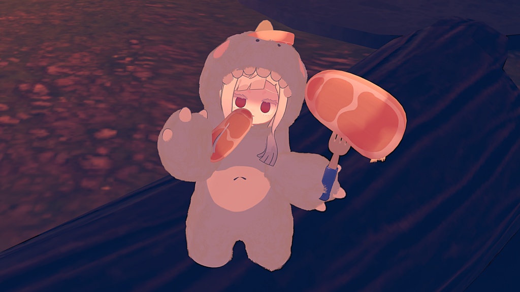 【! SALE ! 】もぐもぐモンスターGAOGAO!【複数アバター対応】