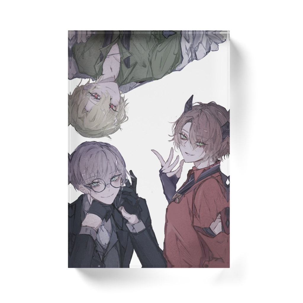 Gift×Giftアクリルブロック