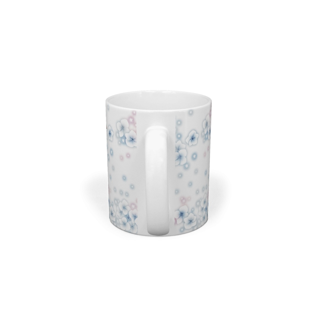 にらりと一緒におやすみマグカップ