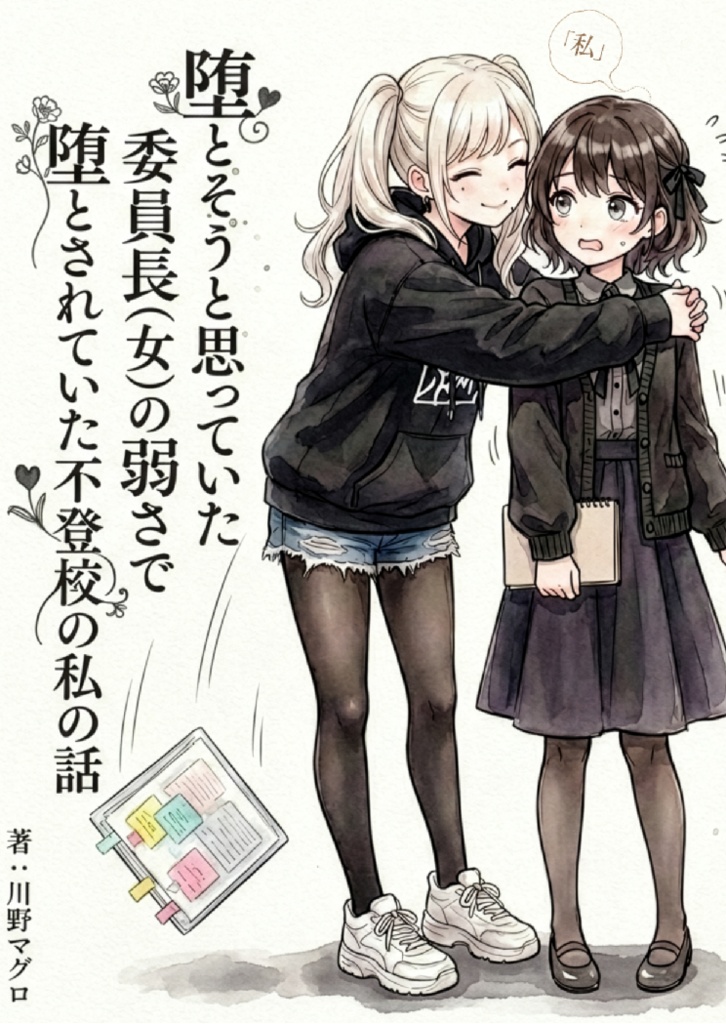 堕とそうと思っていた委員長（女）の弱さで堕とされていた不登校の私の話