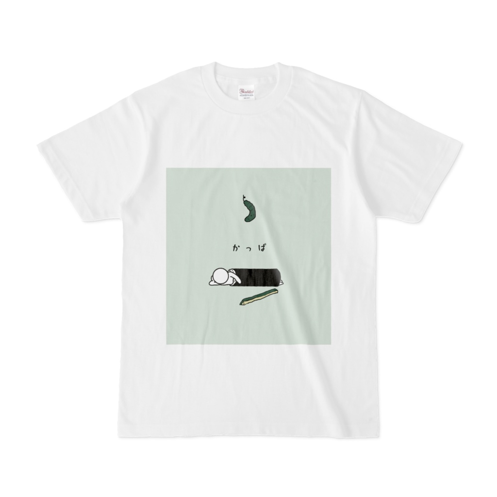 すしもどきTシャツ かっぱ かっぱ巻き
