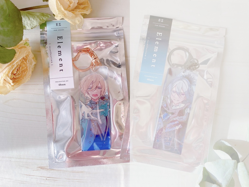 エレメント　アクリルキーホルダー　英智