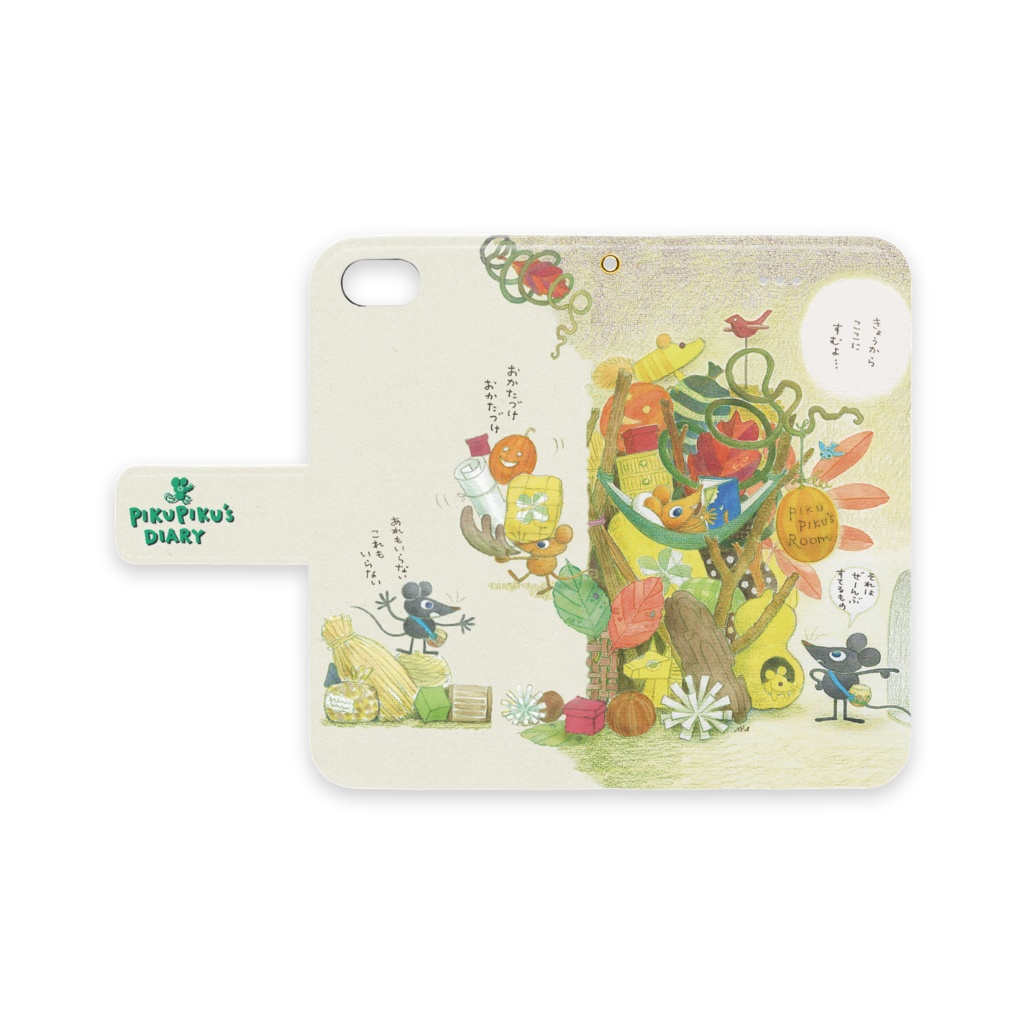 こねずみピクピクのiPhoneケース