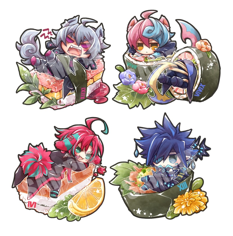 SB69 モ寿司アクリルキーホルダー