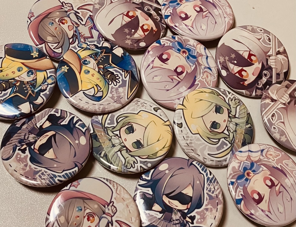 ポップン 缶バッジ