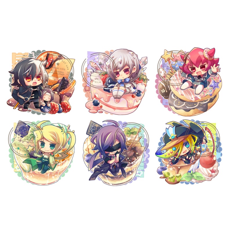 ポップン　おやつアクキー