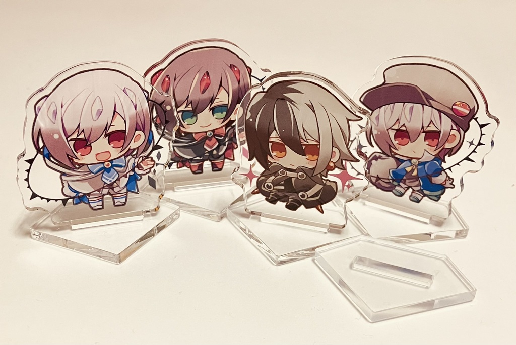 ポップン　ジェイド+ブラック　ミニアクリルスタンド