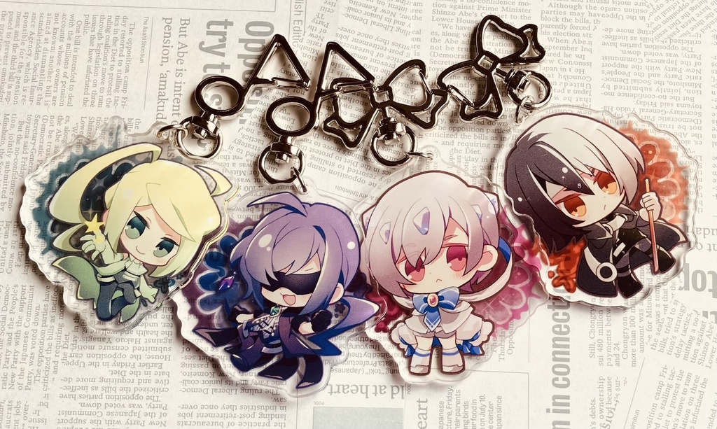 ポップン アクリルキーホルダー