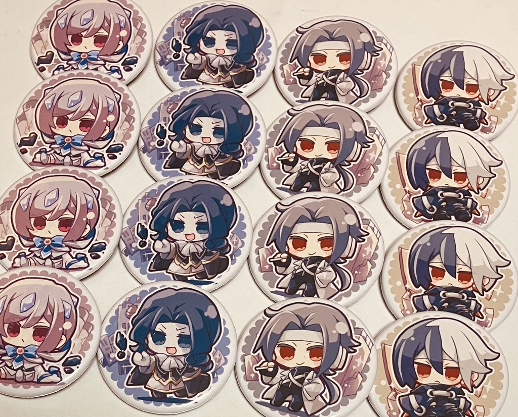 ポップン 缶バッジセット/研究所組