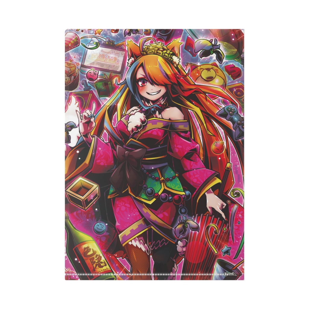 ICOCOクリアファイル(チャンネルアート×キービジュアル)