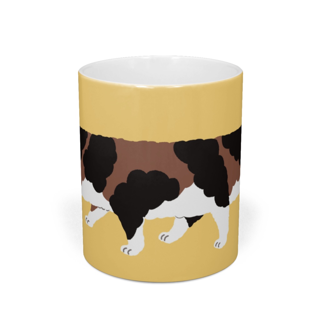 パノラマ失敗ネコチャンマグカップ(三毛猫)