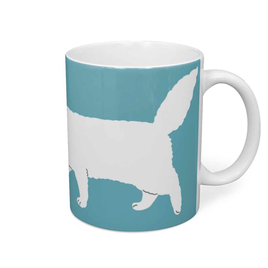 パノラマ撮影失敗ネコチャンマグカップ(オッドアイ)