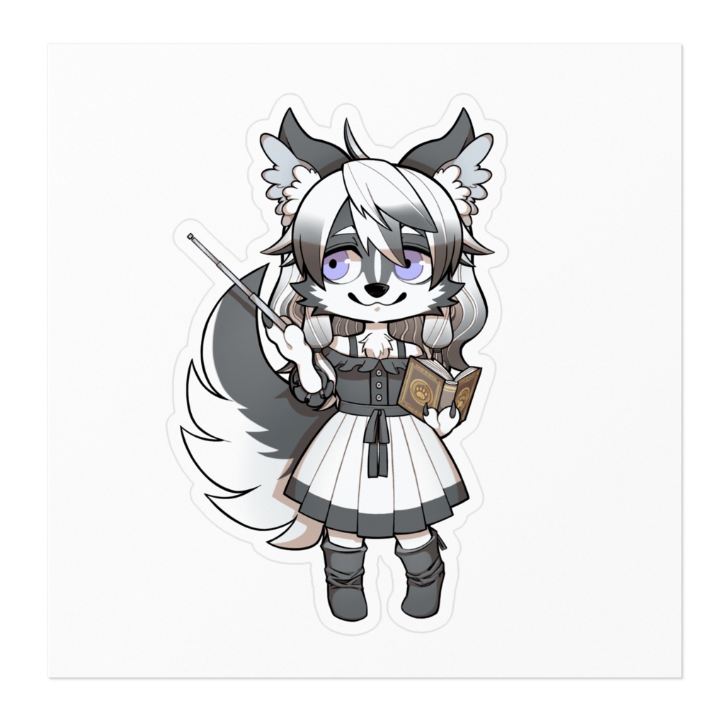 おろのけらいかステッカー