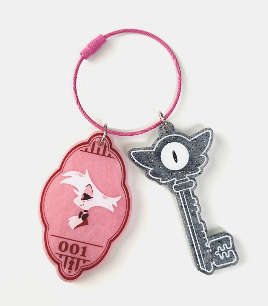 【HazbinHotel】ルームキー風アクリルキーホルダー