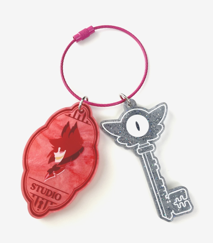 【HazbinHotel】ルームキー風アクリルキーホルダー