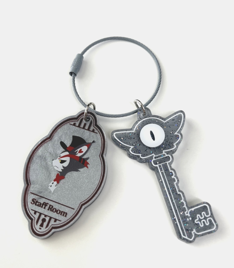 【HazbinHotel】ルームキー風アクリルキーホルダー