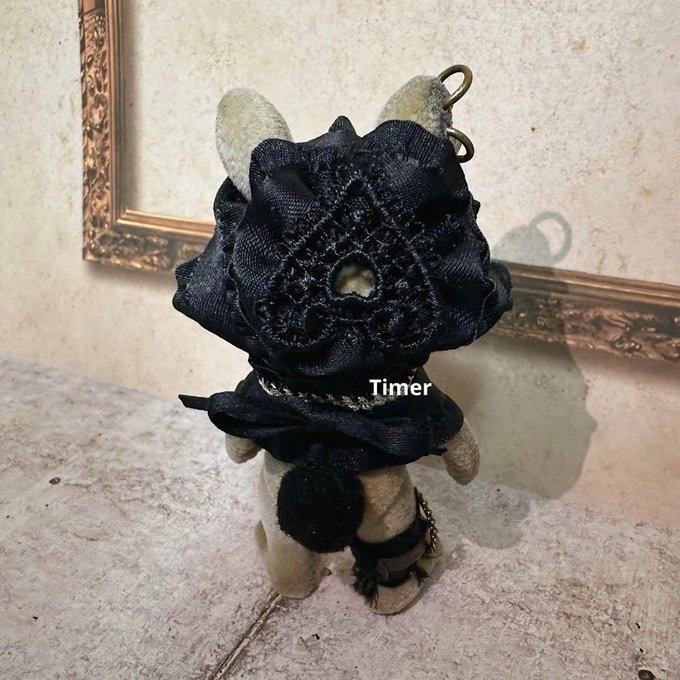 カスタム ウサギファミリー シルバニアファミリーの人形 グレー OC1 アサシン