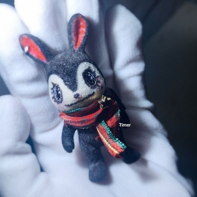 カスタム ウサギファミリー ホワイト シルバニアファミリーの人形 カスタム目初版