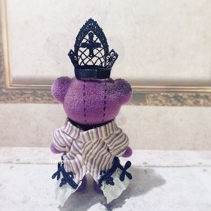 ハニーベア カスタム ミモザ 紫 蜘蛛ちゃんと十字の王女 33