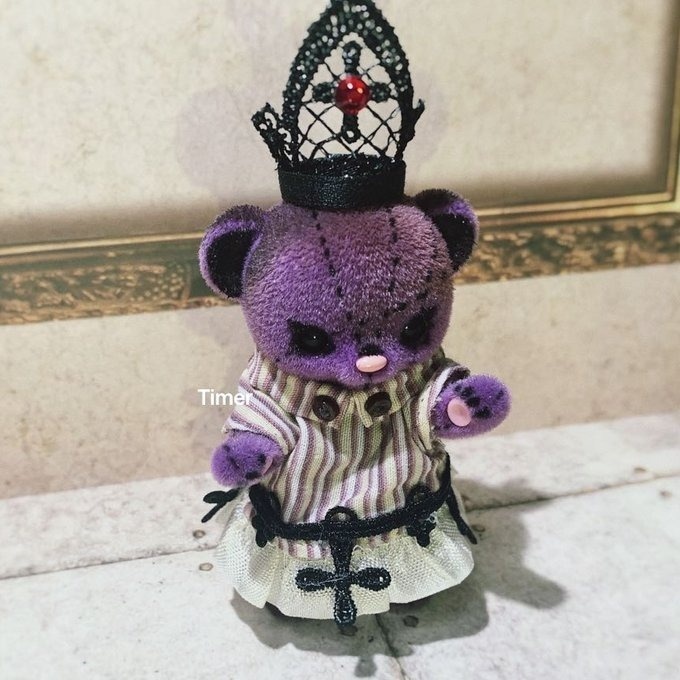 ハニーベア カスタム ミモザ 紫 蜘蛛ちゃんと十字の王女 33