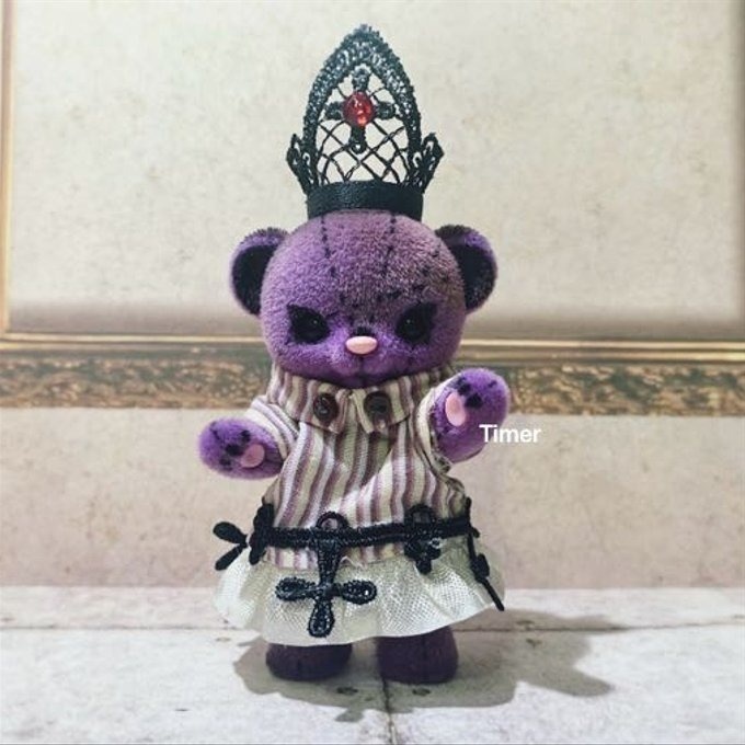 ハニーベア カスタム ミモザ 紫 蜘蛛ちゃんと十字の王女 33