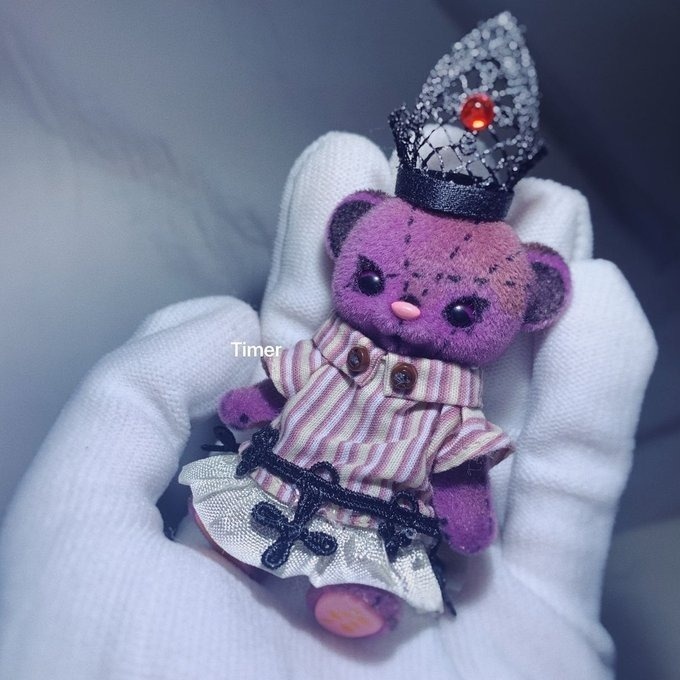 ハニーベア カスタム ミモザ 紫 蜘蛛ちゃんと十字の王女 33