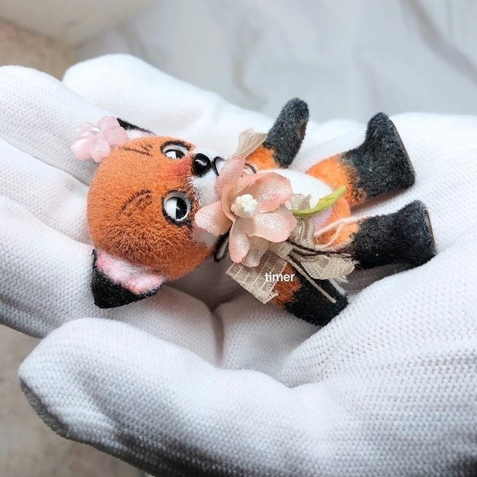 ハニーベア カスタム レンゲ ホワイト キツネ 狐 フィグ 27