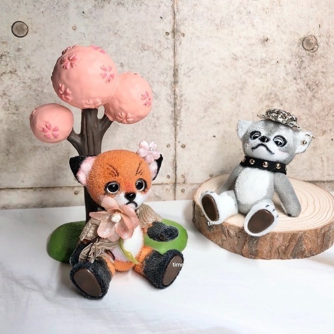 ハニーベア カスタム レンゲ ホワイト キツネ 狐 フィグ 27