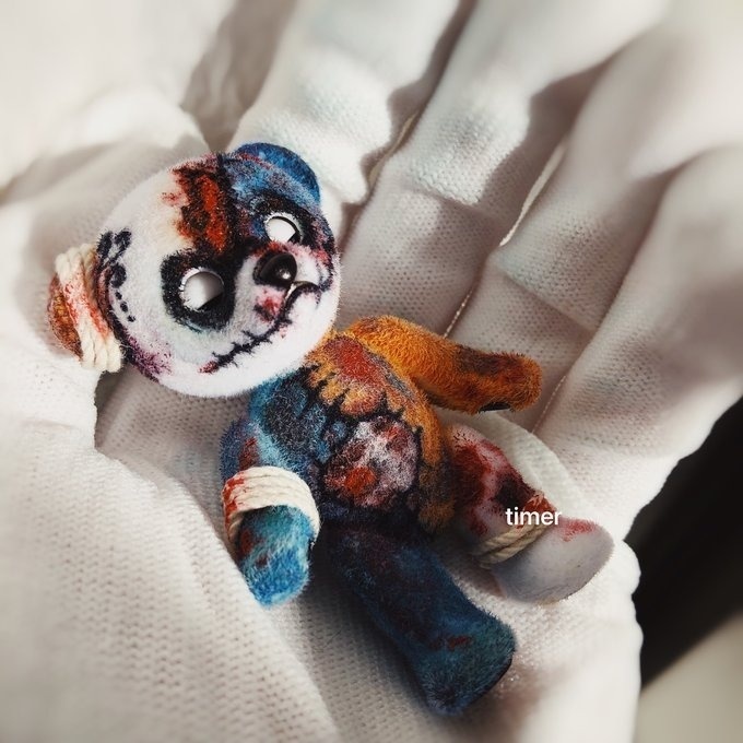 ハニーベア ハロウィン ゾンビ レンゲ カスタム Frank 三兄弟 兄貴Franklin 08