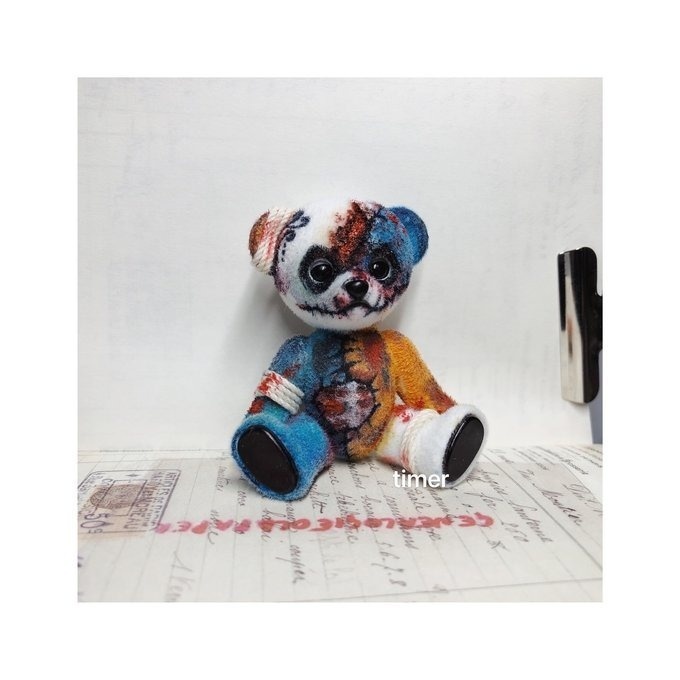 ハニーベア ハロウィン ゾンビ レンゲ カスタム Frank 三兄弟 兄貴Franklin 08